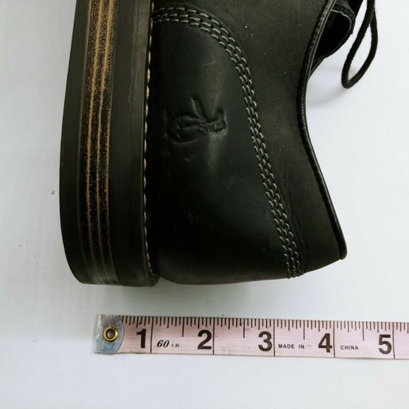 Penguin by Munsingwear Mens Lace Up Oxfords Black - Picture 6 of 8